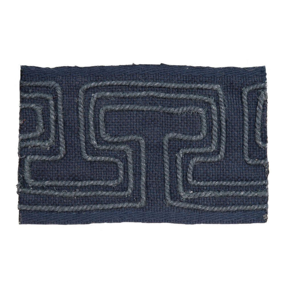 Pathways Denim by Kravet Couture Trim NOMAD CHIC LINEN - 73%;COTTON - 26%;POLYESTER - 1% India Horizontal: and Vertical: 3 - Fabric Carolina -
