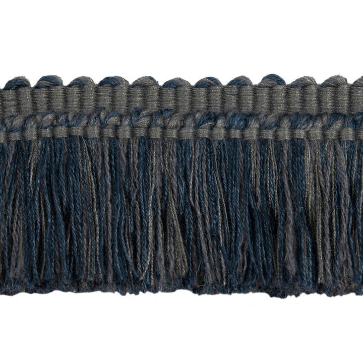 Scrub Brush Denim by Kravet Couture Trim NOMAD CHIC VISCOSE - 54%;ACRYLIC - 39%;LINEN - 7% France - Horizontal: - and Vertical: - 2 - Fabric Carolina -