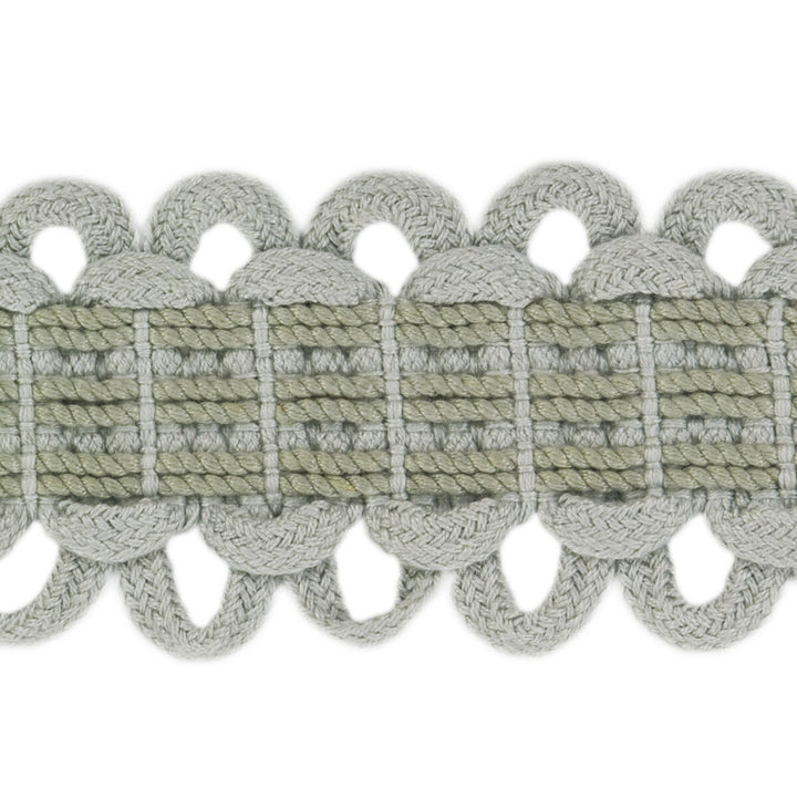 Railroad Dew Mist by Kravet Couture Trim VISCOSE - 100% Egypt Horizontal: and Vertical: 2.5 - Fabric Carolina -