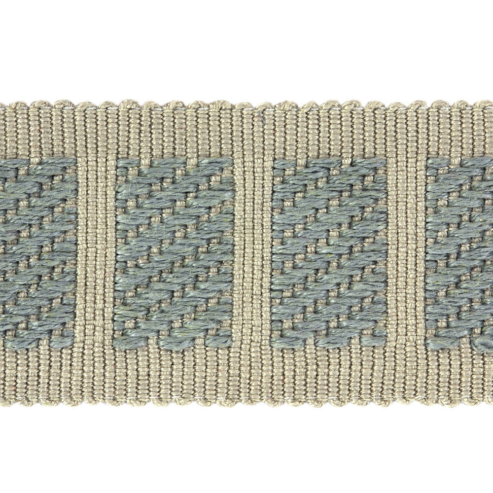Cross Roads Dew Mist by Kravet Couture Trim - RAYON - 60%;LINEN - 40% India - Horizontal: - and Vertical: - 2 - Fabric Carolina -