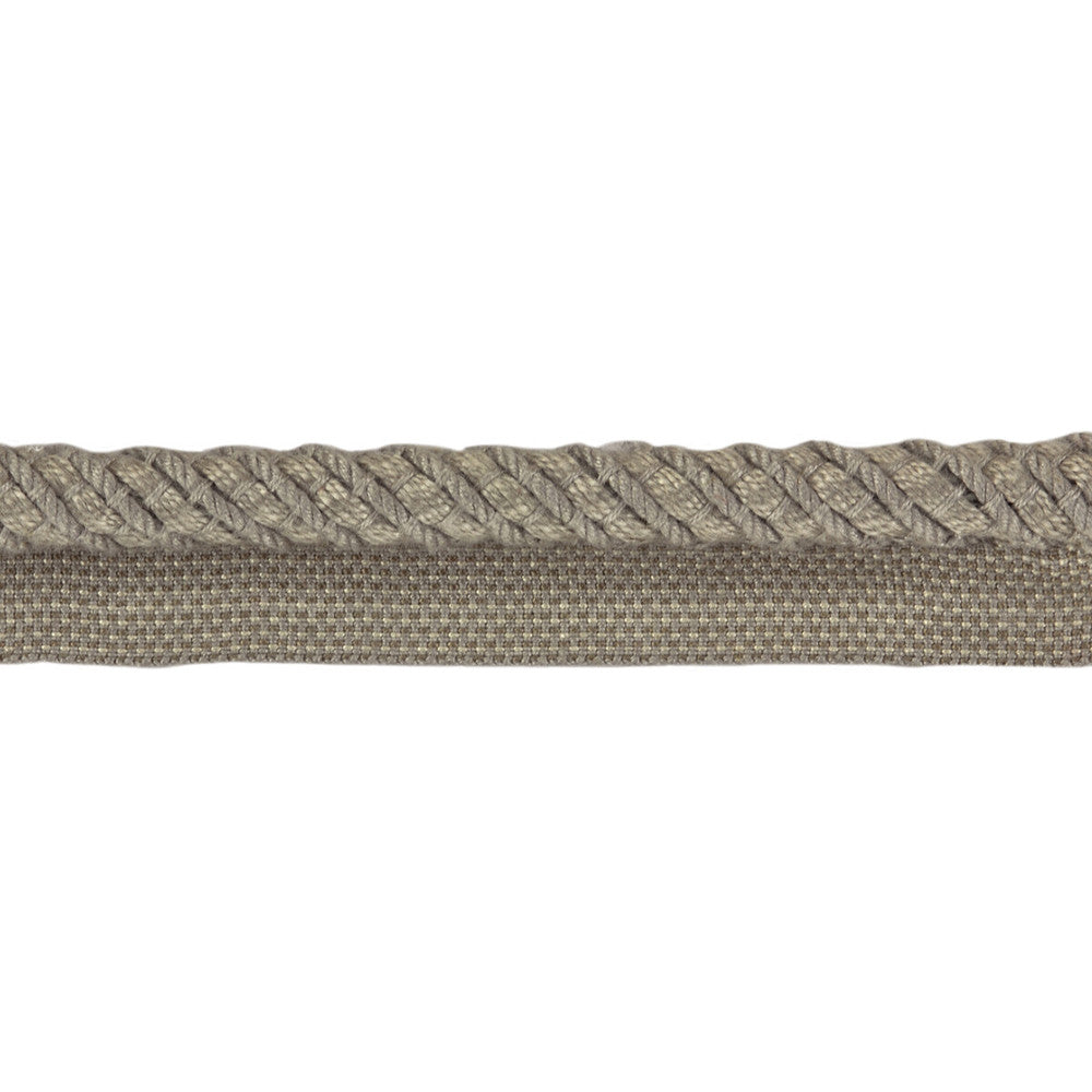 Curler Cord Stone by Kravet Couture Trim COTTON - 55%;VISCOSE - 45% France Horizontal: and Vertical: 1 - Fabric Carolina -