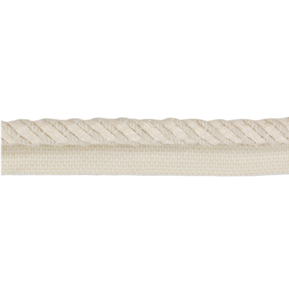 Curler Cord Salt by Kravet Couture Trim - COTTON - 55%;VISCOSE - 45% France - Horizontal: - and Vertical: - 1 - Fabric Carolina -