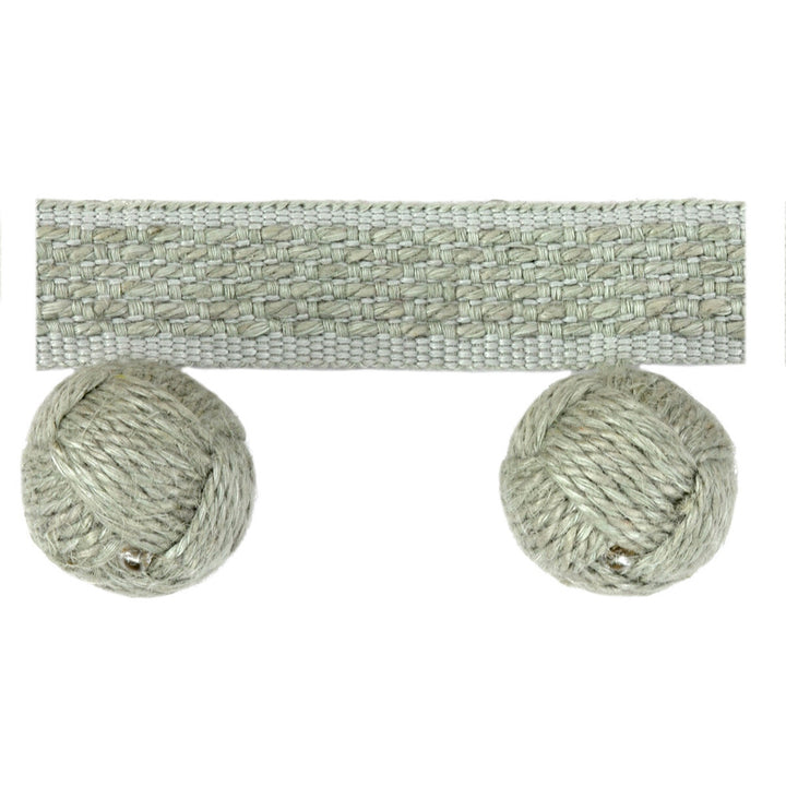 Monkey Fist Dew Mist by Kravet Couture Trim - WOOD - 46%;LINEN - 30%;JUTE - 20%;VISCOSE - 4% Egypt - Horizontal: - and Vertical: - 2 - Fabric Carolina -