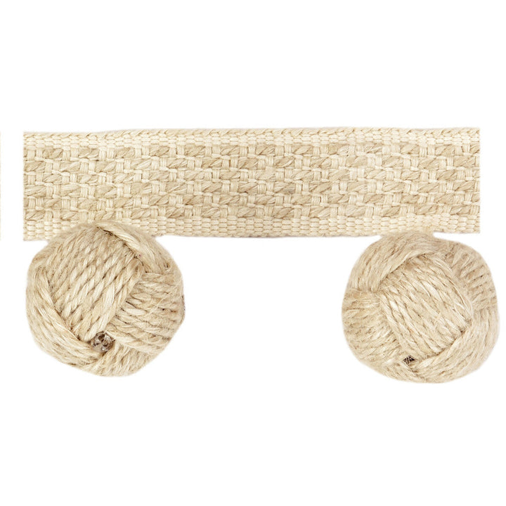 Monkey Fist Salt by Kravet Couture Trim Kravet Couture Trim Monkey Fist SaltTrim WOOD - 46%;LINEN - 30%;JUTE - 20%;VISCOSE - 4% Egypt </p><p>Repeat: H: , V: 2 - Fabric Carolina -