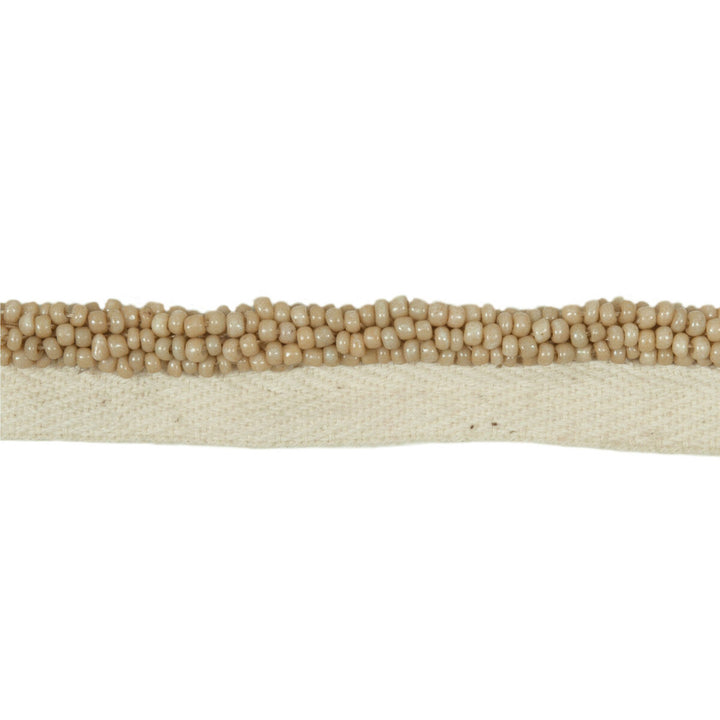 Liquid Metal White Gold by Kravet Design Trim - GLASS - 70%;COTTON - 30% India - Horizontal: - and Vertical: - 0.5 - Fabric Carolina -