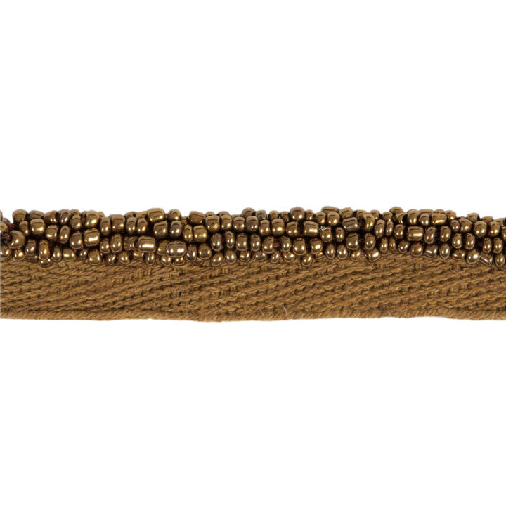 Liquid Metal Bronze by Kravet Design Trim GLASS - 70%;COTTON - 30% India Horizontal: and Vertical: 0.5 - Fabric Carolina -