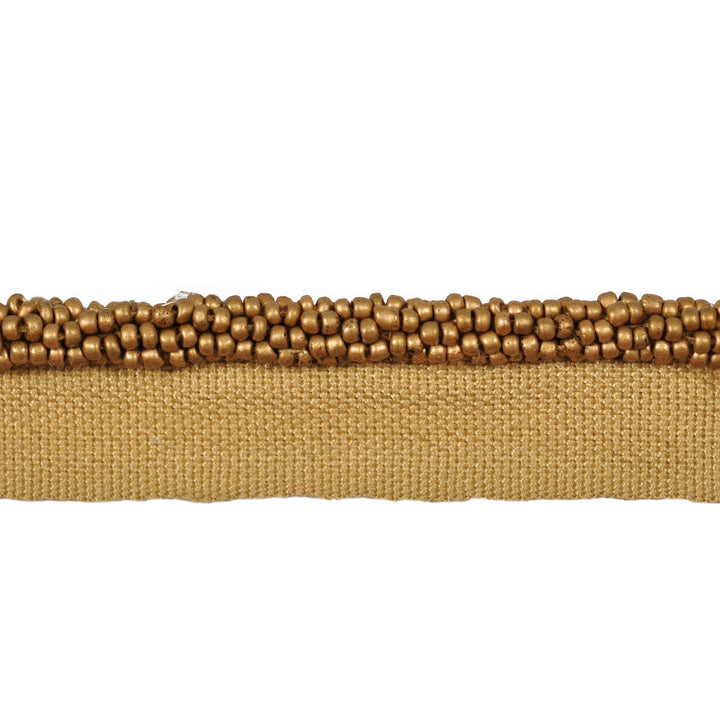 Liquid Metal Fools Gold by Kravet Couture Trim - GLASS - 82%;POLYESTER - 18% India - Horizontal: - and Vertical: - 1 - Fabric Carolina -