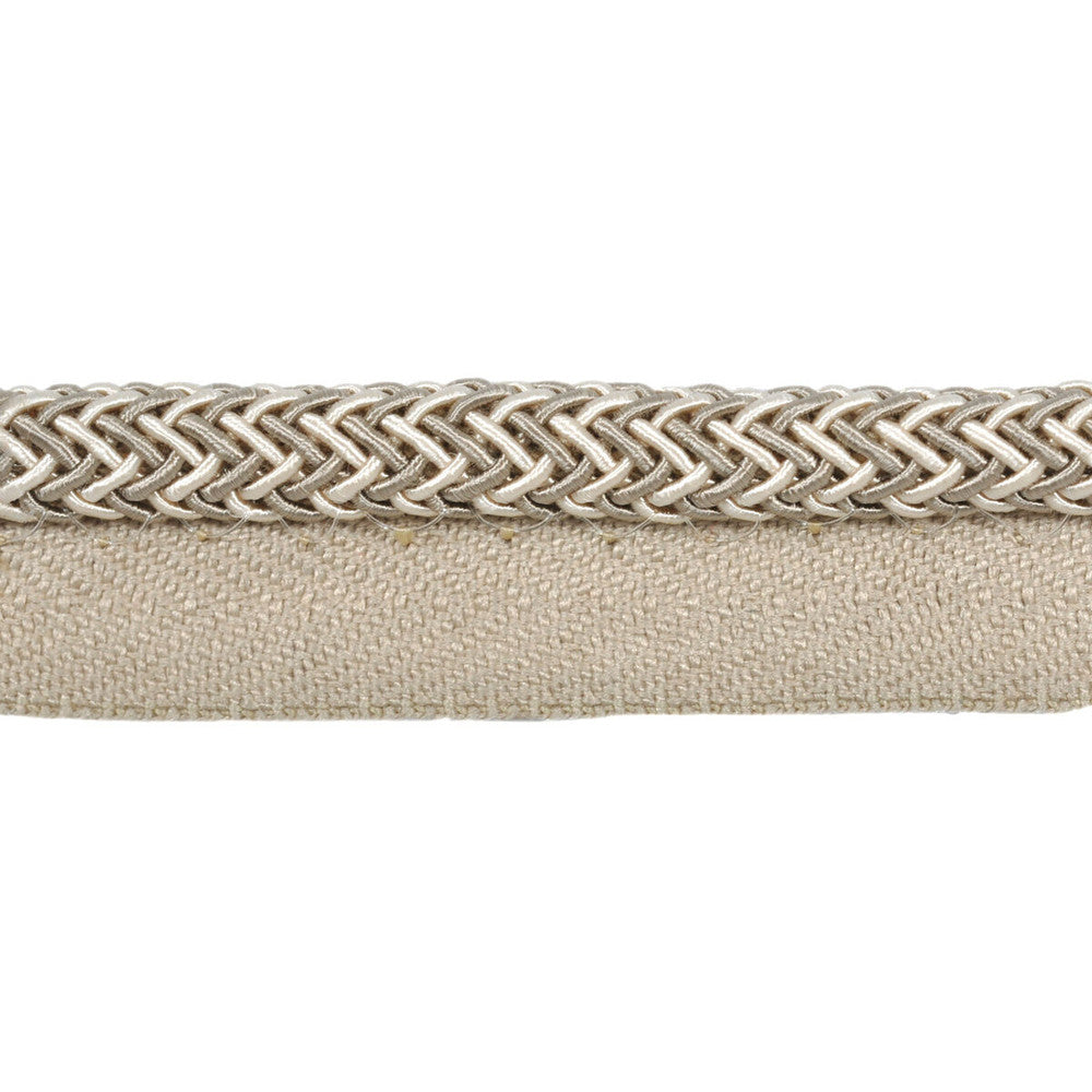 Electric Edge Taupe by Kravet Design Trim JONATHAN ADLER UTOPIA COTTON - 55%;RAYON - 29%;POLYESTER - 15%;NYLON - 1% China - Horizontal: - and Vertical: - 1 - Fabric Carolina -