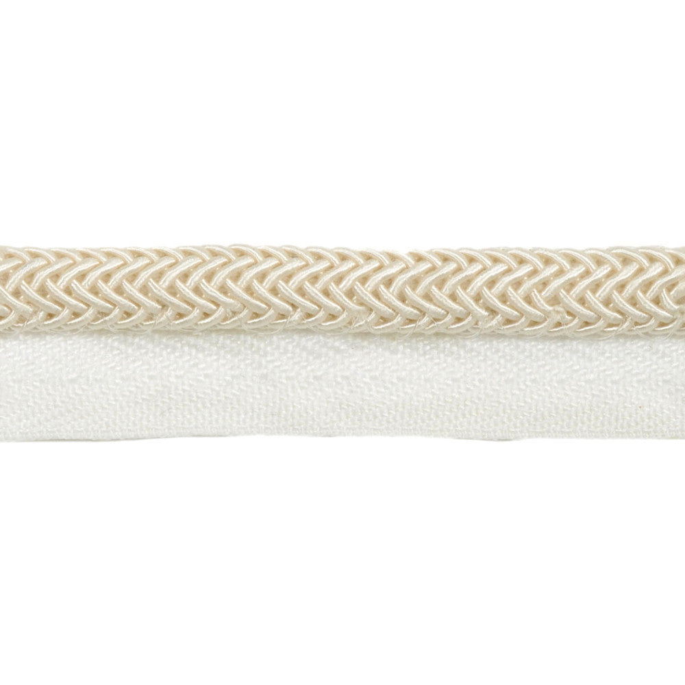 Electric Edge White by Kravet Design Trim JONATHAN ADLER UTOPIA COTTON - 55%;RAYON - 29%;POLYESTER - 15%;NYLON - 1% China - Horizontal: - and Vertical: - 1 - Fabric Carolina -