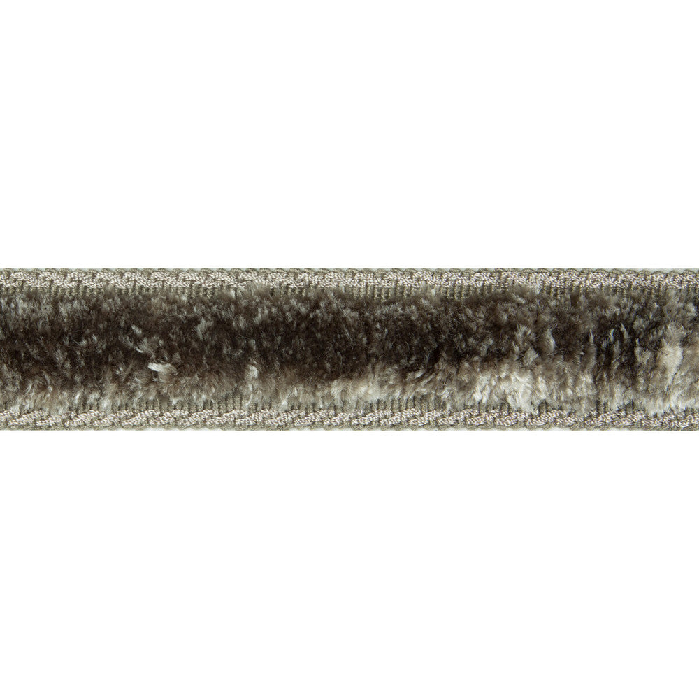 Pile High Charcoal by Kravet Couture Trim BRAIDS BANDS & BORDERS VISCOSE - 100% Egypt - Horizontal: - and Vertical: - 1.7 - Fabric Carolina -