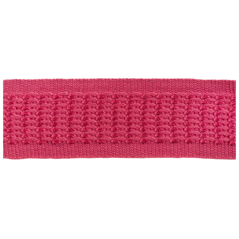 Oblixe Band Beet by Kravet Design Trim DIANE VON FURSTENBERG SIGNATURE TRIM VISCOSE - 64%;MERCERIZED COTTON - 36% Egypt - Horizontal: - and Vertical: - 1.53 - Fabric Carolina -