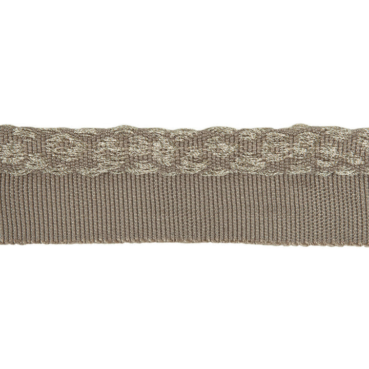 Spotty Cord Silver by Kravet Design Trim DIANE VON FURSTENBERG SIGNATURE TRIM COTTON - 45%;RAYON - 28%;FIBRANNE - 18%;METALLIC - 9% China - Horizontal: - and Vertical: - 1 - Fabric Carolina -