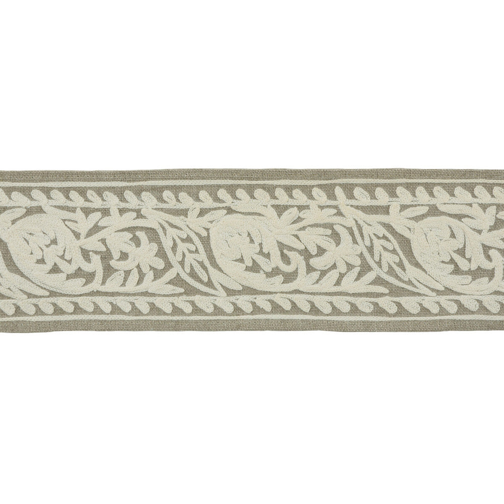 Neeta Stone by Kravet Design Trim ECHO HEIRLOOM INDIA TRIM COLLECTION LINEN - 55%;VISCOSE - 45% India - Horizontal: - and Vertical: - 3 - Fabric Carolina -