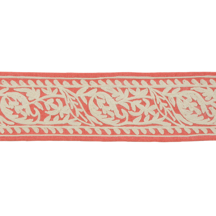 Neeta Coral by Kravet Design Trim ECHO HEIRLOOM INDIA TRIM COLLECTION LINEN - 55%;VISCOSE - 45% India - Horizontal: - and Vertical: - 3 - Fabric Carolina -