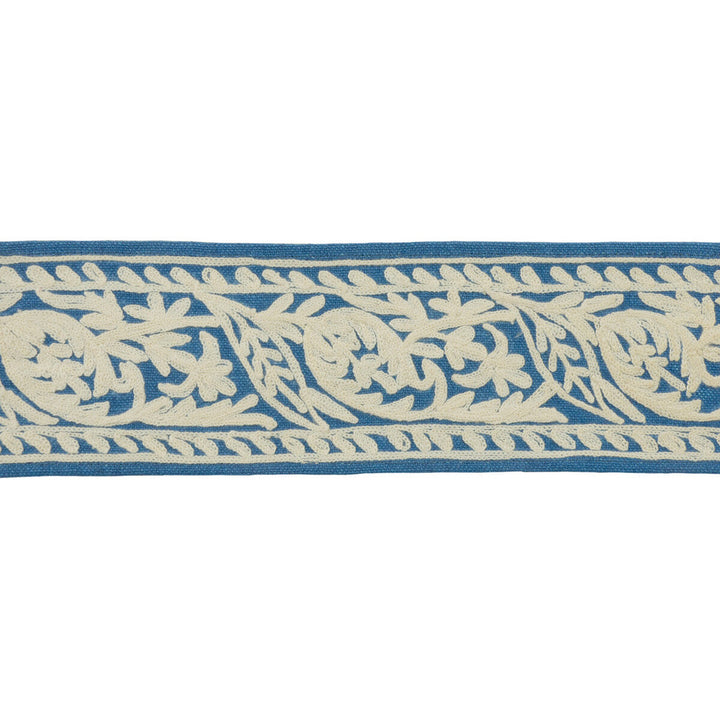 Neeta Indigo by Kravet Design Trim Kravet Design Trim Neeta IndigoTrim ECHO HEIRLOOM INDIA TRIM COLLECTION LINEN - 55%;VISCOSE - 45% India </p><p>Repeat: H: , V: 3 - Fabric Carolina -