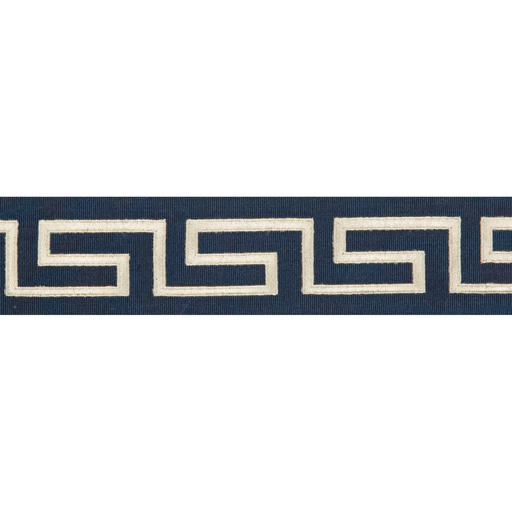 Keystone Border Nautical by Kravet Couture Trim BRAIDS BANDS & BORDERS COTTON - 91%;RAYON - 9% India - Horizontal: - and Vertical: - 1.95 - Fabric Carolina -