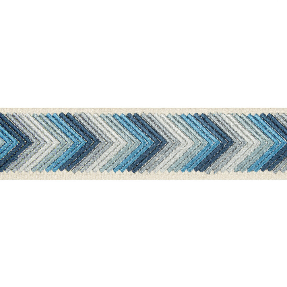 Arrowhead Admiral by Kravet Couture Trim Kravet Couture Trim Arrowhead AdmiralTrim BRAIDS BANDS & BORDERS RAYON - 51%;POLYESTER - 49% India </p><p>Repeat: H: 1.57, V: 1 1.77 - Fabric Carolina -