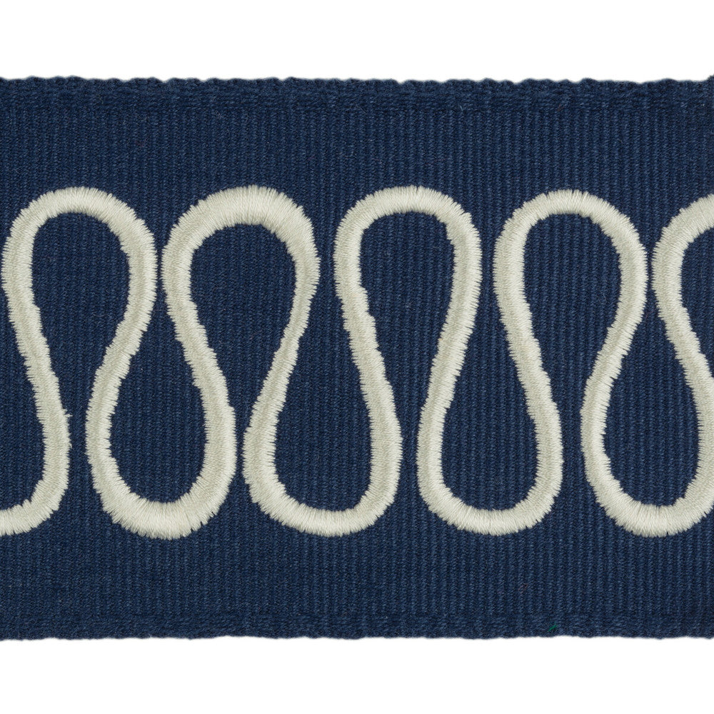 Bodoni Tape Sailor by Kravet Design Trim Kravet Design Trim Bodoni Tape SailorTrim JONATHAN ADLER CHARADE COTTON - 75%;VISCOSE - 25% India </p><p>Repeat: H: , V: 2.36 - Fabric Carolina -