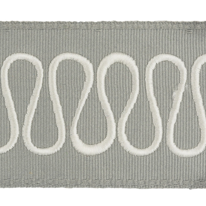 Bodoni Tape Shadow by Kravet Design Trim JONATHAN ADLER CHARADE COTTON - 75%;VISCOSE - 25% India Horizontal: and Vertical: 2.36 - Fabric Carolina -