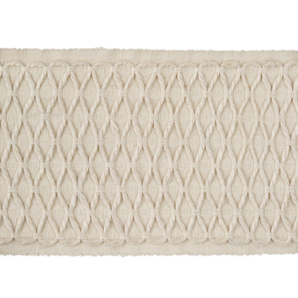 Chapelle Snow Drift by Kravet Couture Trim BARBARA BARRY CHALET TRIMS COTTON - 70%;JUTE - 30% India - Horizontal: - and Vertical: - 3 - Fabric Carolina -
