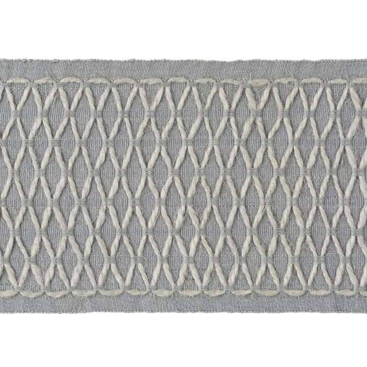 Chapelle Frost by Kravet Couture Trim BARBARA BARRY CHALET TRIMS COTTON - 70%;JUTE - 30% India Horizontal: and Vertical: 3 - Fabric Carolina -