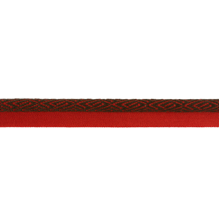 Twiga Red Pepper by Kravet Design Trim TANZANIA J BANKS TRIM COLLECTION COTTON - 44%;WOOL - 22%;FIBRANNE - 17%;RAYON - 17% China - Horizontal: - and Vertical: - 1 - Fabric Carolina -