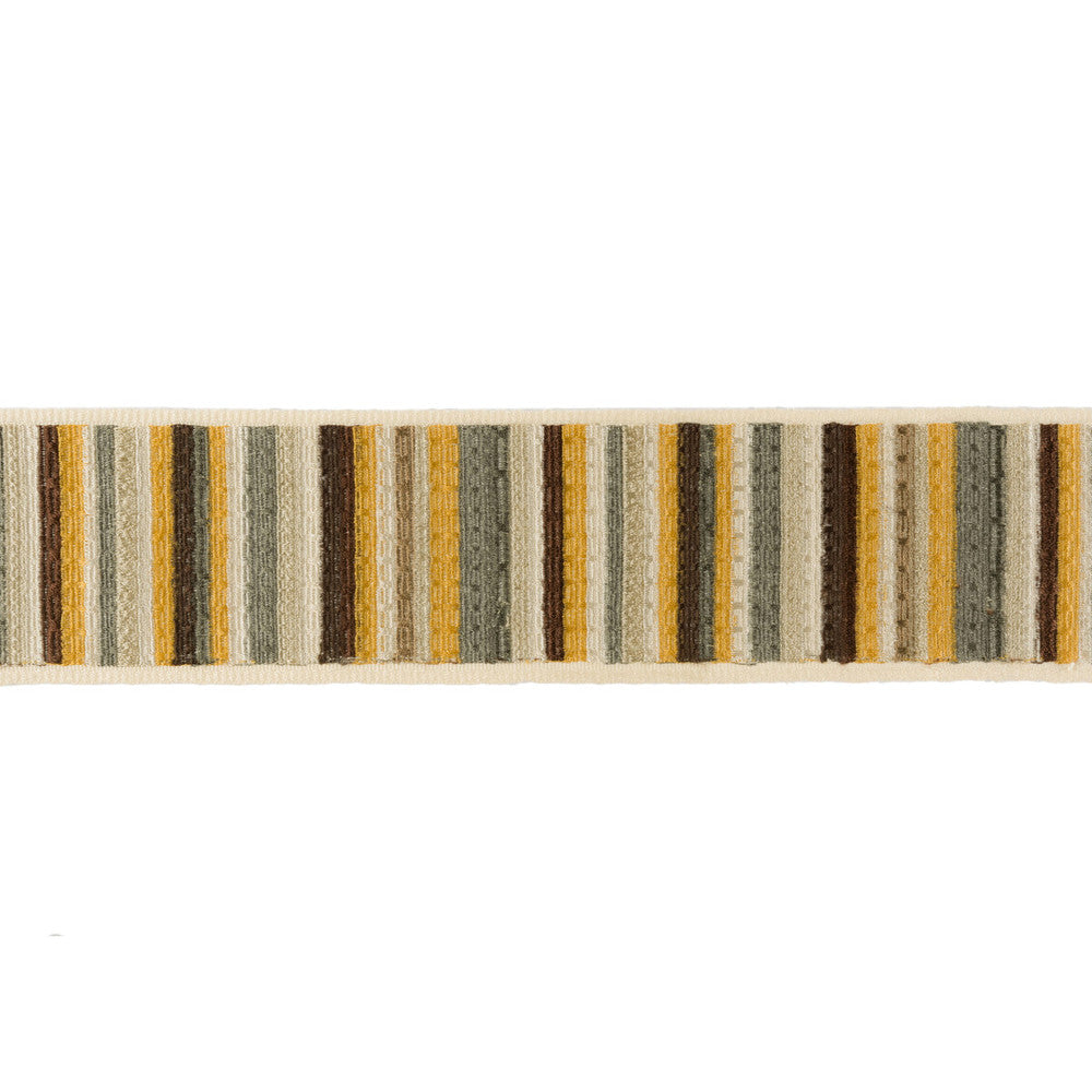 Sukari Gazelle by Kravet Design Designer Trim TANZANIA J BANKS TRIM COLLECTION RAYON - 63.6%;POLYESTER - 36.4% India - Horizontal: 5.1 and Vertical: 15.7 2.5 - Swanky Fabrics -