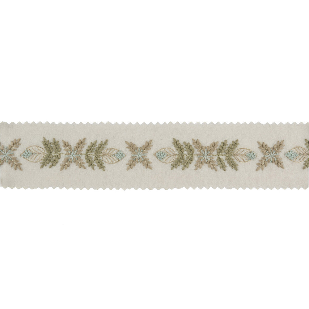 Edelweiss Green Meadow by Kravet Couture Trim BARBARA BARRY CHALET TRIMS POLYESTER - 100% India Horizontal: and Vertical: 1.5 - Fabric Carolina -