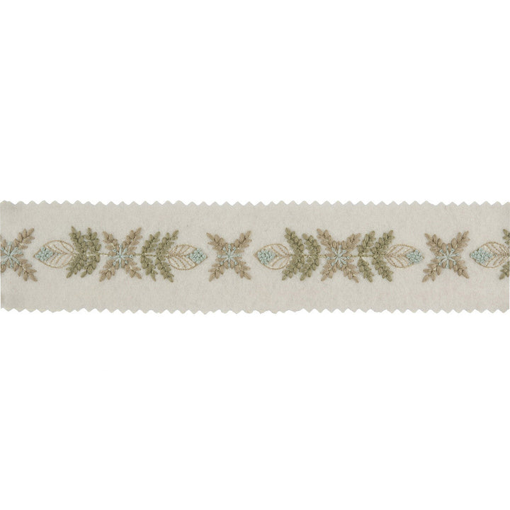 Edelweiss Green Meadow by Kravet Couture Designer Trim BARBARA BARRY CHALET TRIMS POLYESTER - 100% India Horizontal: and Vertical: 1.5 - Swanky Fabrics -