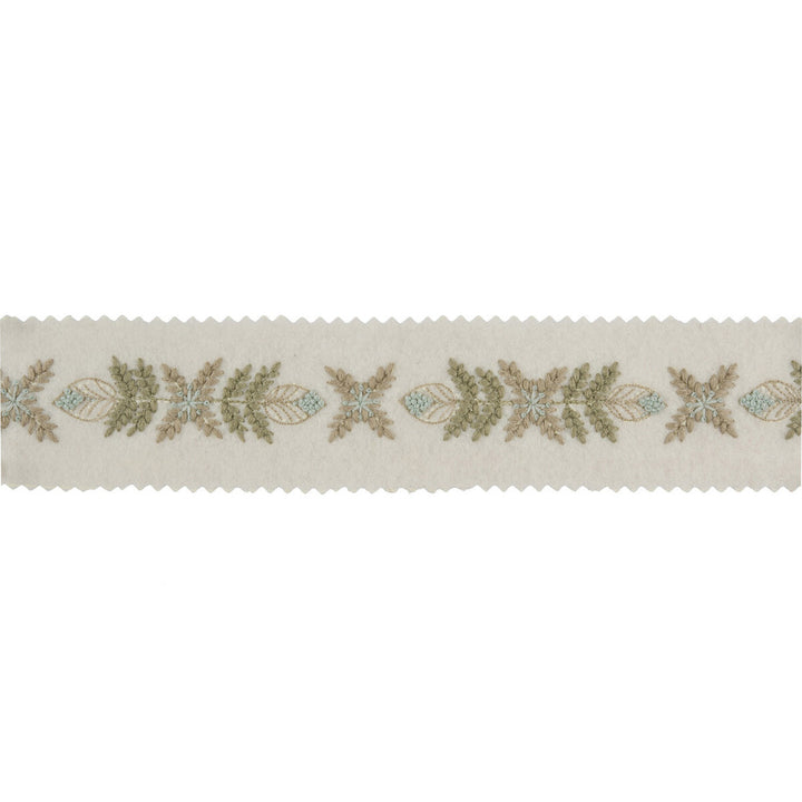 Edelweiss Green Meadow by Kravet Couture Trim Kravet Couture Trim Edelweiss Green MeadowTrim BARBARA BARRY CHALET TRIMS POLYESTER - 100% India </p><p>Repeat: H: , V: 1.5 - Fabric Carolina -