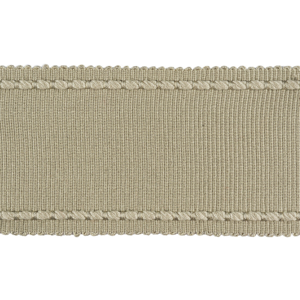 Cable Edge Band Dove by Kravet Design Trim CONSTANTINOPLE FIBRANNE - 53%;RAYON - 47% China Horizontal: and Vertical: 2.5 - Fabric Carolina -