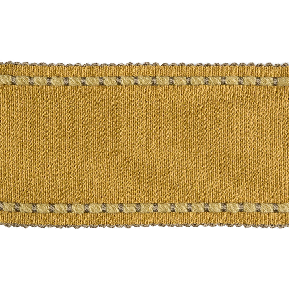 Cable Edge Band Golden by Kravet Design Trim CONSTANTINOPLE FIBRANNE - 53%;RAYON - 47% China Horizontal: and Vertical: 2.5 - Fabric Carolina -
