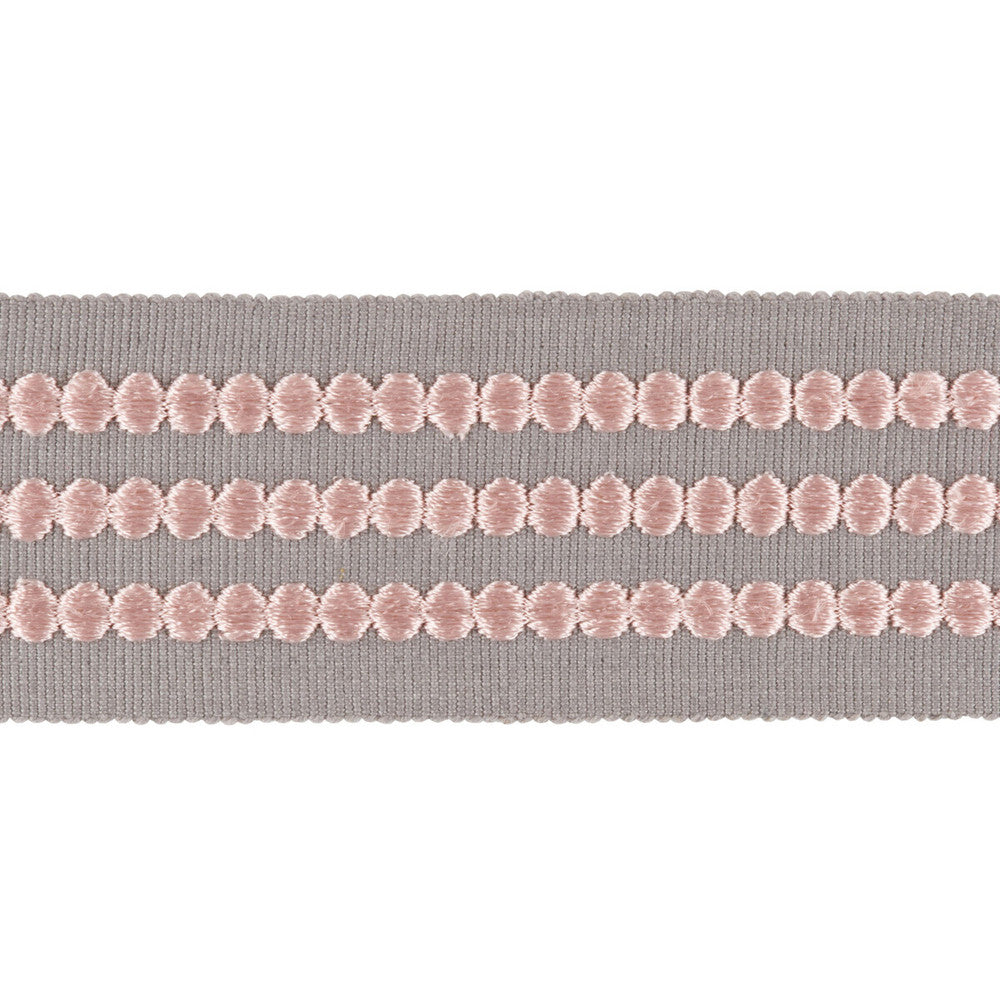 Triple Dot Blush by Kravet Design Trim KATE SPADE COLLECTION COTTON - 85%;RAYON - 15% India Horizontal: and Vertical: 1.5 - Fabric Carolina -
