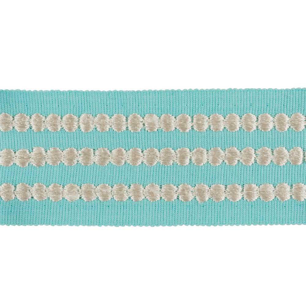 Triple Dot Bimini by Kravet Design Trim KATE SPADE COLLECTION COTTON - 85%;RAYON - 15% India Horizontal: and Vertical: 1.5 - Fabric Carolina -