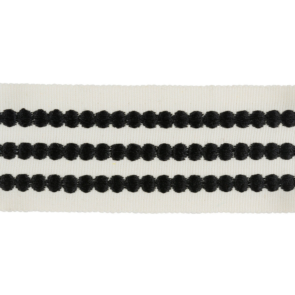 Triple Dot Domino by Kravet Design Trim KATE SPADE COLLECTION COTTON - 85%;RAYON - 15% India Horizontal: and Vertical: 1.5 - Fabric Carolina -