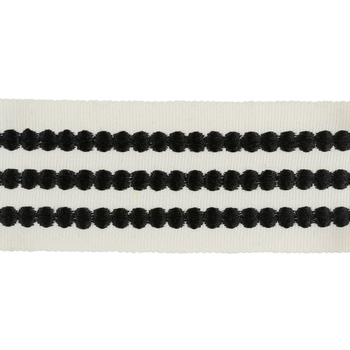 Triple Dot Domino by Kravet Design Trim Kravet Design Trim Triple Dot DominoTrim KATE SPADE COLLECTION COTTON - 85%;RAYON - 15% India </p><p>Repeat: H: , V: 1.5 - Fabric Carolina -