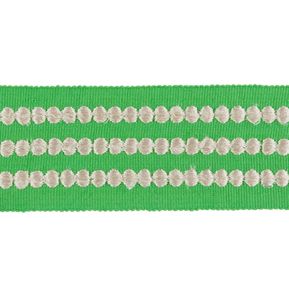 Triple Dot Picnic Green by Kravet Design Trim Kravet Design Trim Triple Dot Picnic GreenTrim KATE SPADE COLLECTION COTTON - 85%;RAYON - 15% India </p><p>Repeat: H: , V: 1.5 - Fabric Carolina -