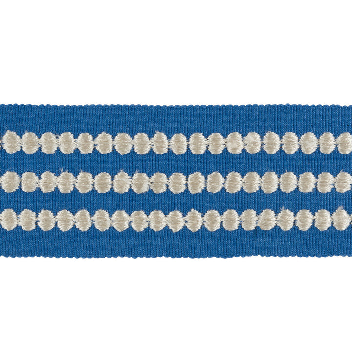 Triple Dot Cornflower by Kravet Design Trim KATE SPADE COLLECTION COTTON - 85%;RAYON - 15% India Horizontal: and Vertical: 1.5 - Fabric Carolina -