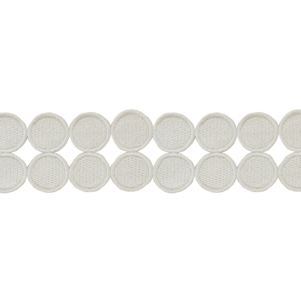 Double Dot Dove by Kravet Design Trim Kravet Design Trim Double Dot DoveTrim KATE SPADE COLLECTION POLYESTER - 100% China </p><p>Repeat: H: , V: 1.8125 - Fabric Carolina -