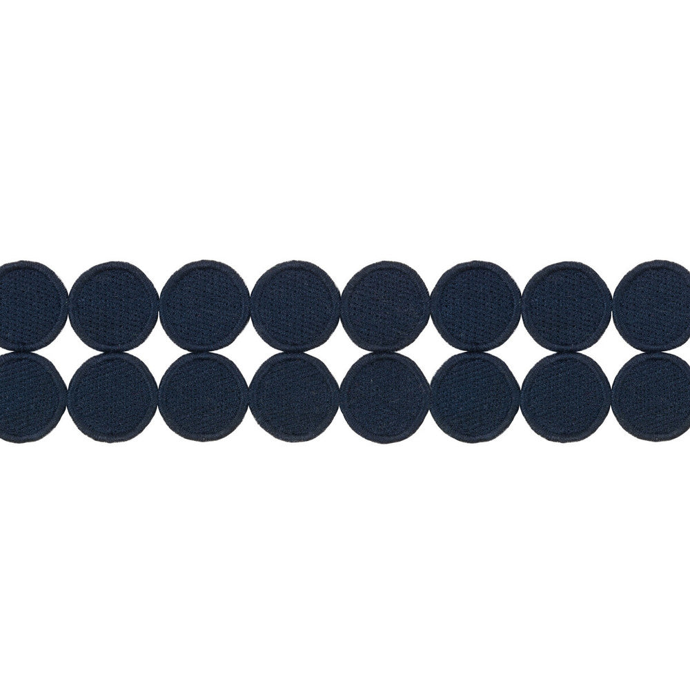 Double Dot Navy by Kravet Design Trim Kravet Design Trim Double Dot NavyTrim KATE SPADE COLLECTION POLYESTER - 100% China </p><p>Repeat: H: , V: 1.8125 - Fabric Carolina -