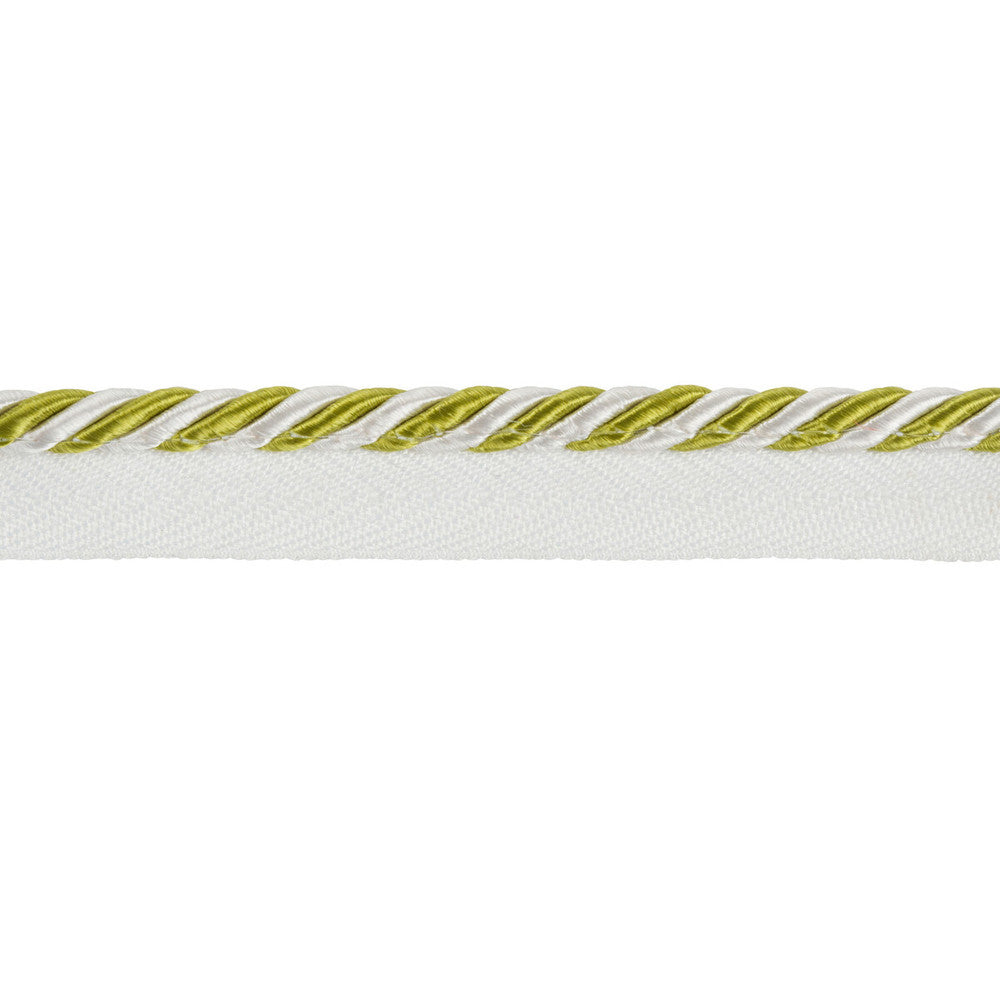 Twisted Cord Chartreuse by Kravet Design Trim KATE SPADE COLLECTION COTTON - 48%;RAYON - 31%;POLYESTER - 20%;NYLON - 1% China Horizontal: and Vertical: 0.1875 - Fabric Carolina -