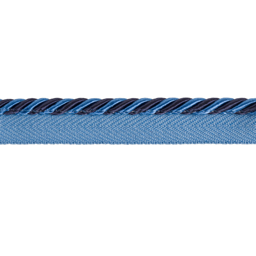 Twisted Cord Cornflower by Kravet Design Trim KATE SPADE COLLECTION COTTON - 48%;RAYON - 31%;POLYESTER - 20%;NYLON - 1% China Horizontal: and Vertical: 0.1875 - Fabric Carolina -