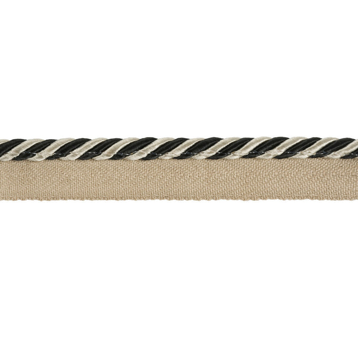 Twisted Cord Domino by Kravet Design Trim KATE SPADE COLLECTION COTTON - 48%;RAYON - 31%;POLYESTER - 20%;NYLON - 1% China Horizontal: and Vertical: 0.1875 - Fabric Carolina -