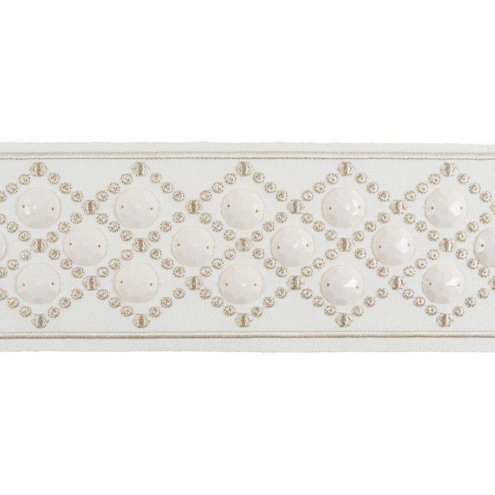 Beaded Charm Cottonball by Kravet Design Trim KATE SPADE COLLECTION COTTON - 60%;PLASTIC - 30%;RAYON - 10% India Horizontal: and Vertical: 4.33 - Fabric Carolina -