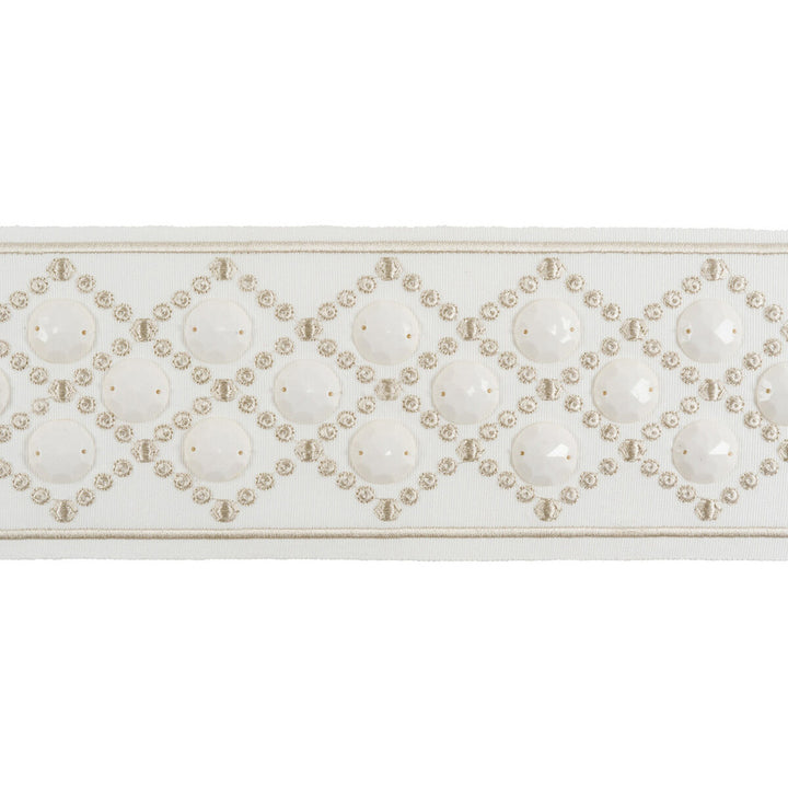 Beaded Charm Cottonball by Kravet Design Trim KATE SPADE COLLECTION COTTON - 60%;PLASTIC - 30%;RAYON - 10% India Horizontal: and Vertical: 4.33 - Fabric Carolina -