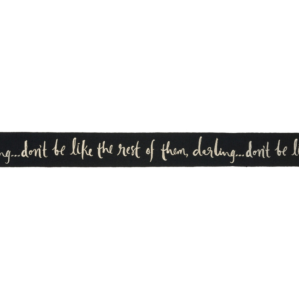 Darling Trim Night by Kravet Design Trim KATE SPADE COLLECTION COTTON - 91%;RAYON - 9% India Horizontal: and Vertical: 15.5 2.28 - Fabric Carolina -