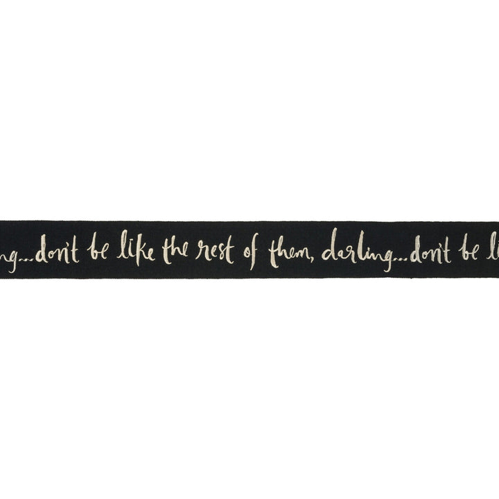 Darling Trim Night by Kravet Design Trim KATE SPADE COLLECTION COTTON - 91%;RAYON - 9% India Horizontal: and Vertical: 15.5 2.28 - Fabric Carolina -