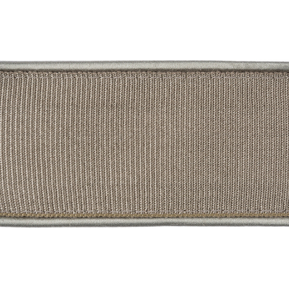 Satin Edge Band Smoke by Kravet Design Trim CANDICE OLSON COLLECTION VISCOSE - 86%;ACRYLIC - 10%;POLYESTER - 4% Italy - Horizontal: - and Vertical: - 1.89 - Fabric Carolina -