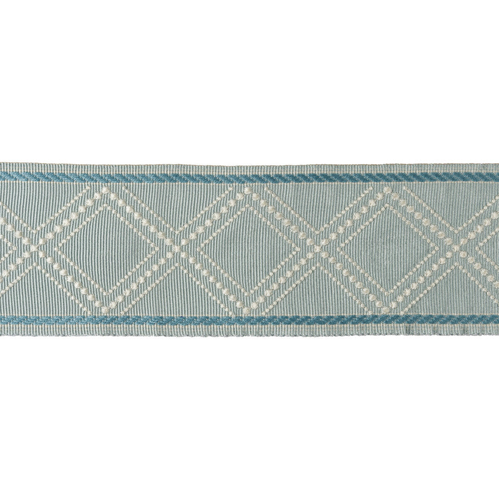 Diamond Trellis Spa by Kravet Design Trim CANDICE OLSON COLLECTION POLYESTER - 72%;ACRYLIC - 28% Turkey - Horizontal: - and Vertical: - 3 - Fabric Carolina -