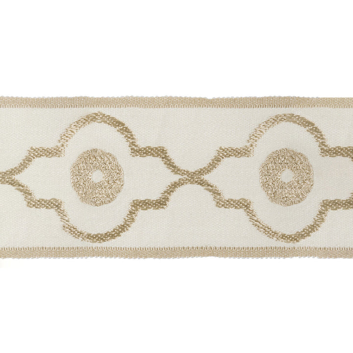 Ogee Chain Cream by Kravet Design Trim CANDICE OLSON COLLECTION LINEN - 43%;RAYON - 33%;VISCOSE - 24% China Horizontal: and Vertical: 2.95 - Fabric Carolina -